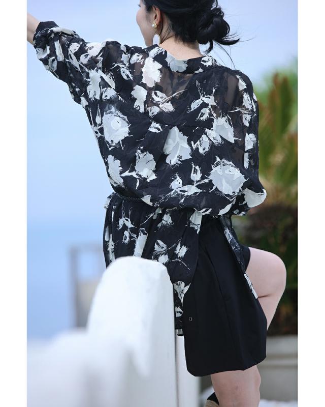 新作6月8日 水辺も街も。あれこれ気にしないラッシュガードショート