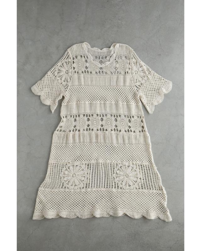 新作6月13日 重ねて可愛いクロシェミディアムワンピース cawaii