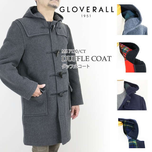 [正規代理店商品] [10%OFF!] グローバーオール ダブルフェイス ダッフルコート ダッフル Gloverall MS 7120/CT  DOUBLE FACE DUFFLE COAT