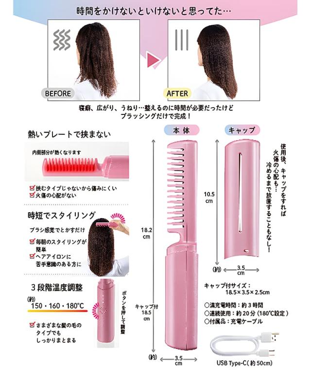 熱いプレートで挟まない