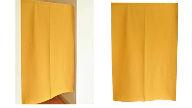 防炎 のれん マスタード