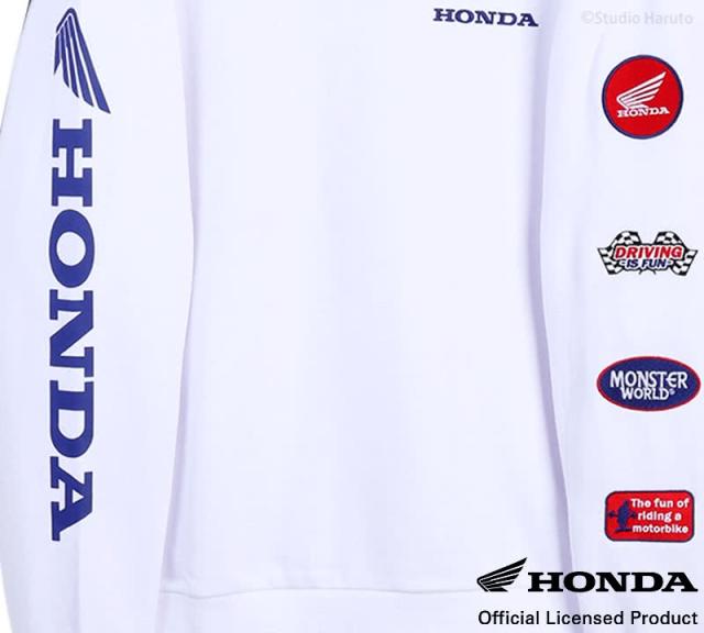 HONDAトレーナー ホンダロゴと刺繍
