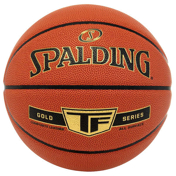 スポルディング バスケットボール 7号 ゴールド TF ブラウン