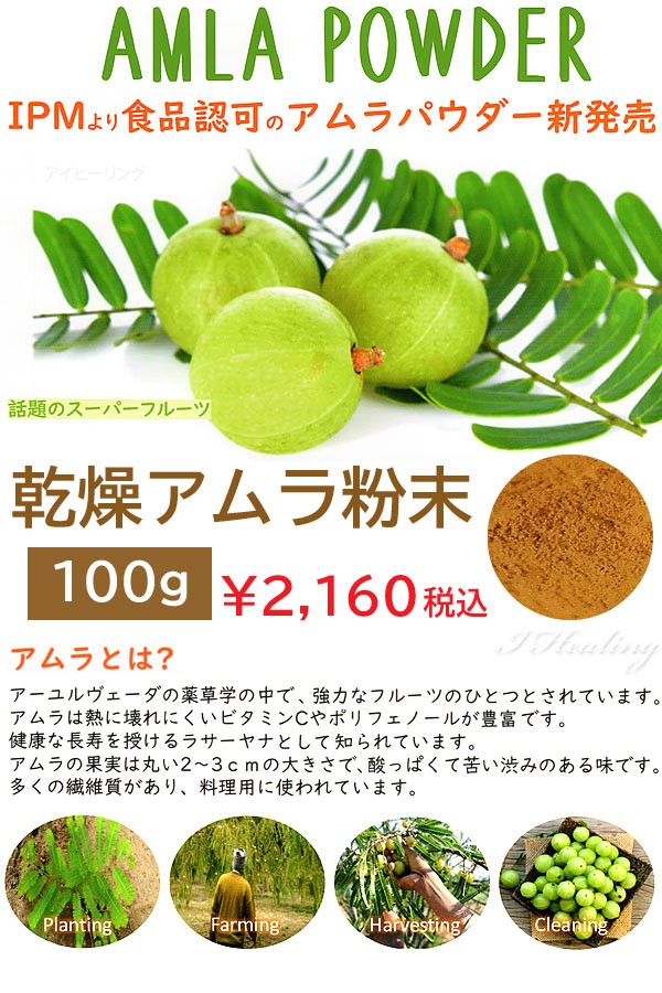 食品認可IPMアムラパウダー 乾燥アムラ粉末