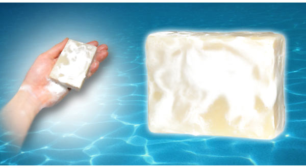 海の水を入れる