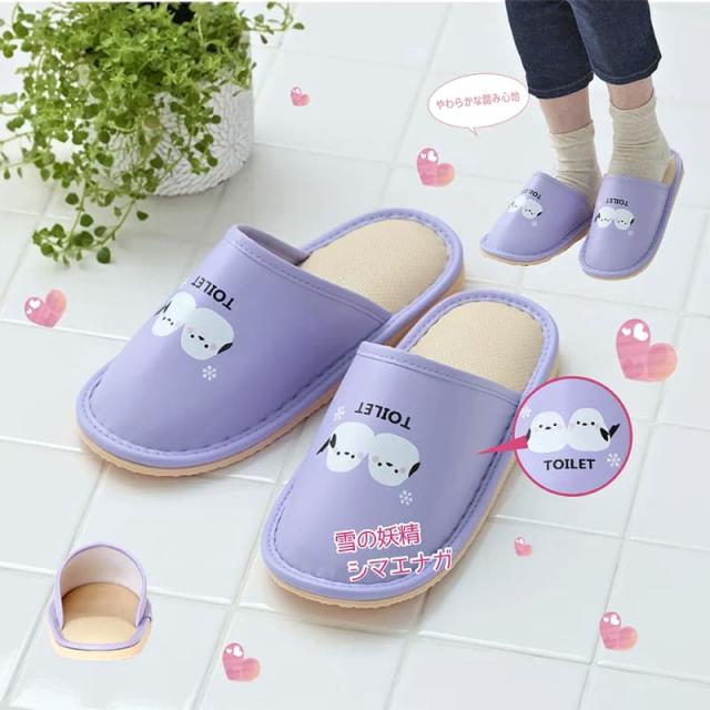 雪の妖精シマエナガ トイレスリッパの紹介。