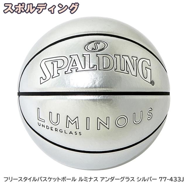 フリースタイルバスケットボール ルミナス アンダーグラス シルバー 77-433J