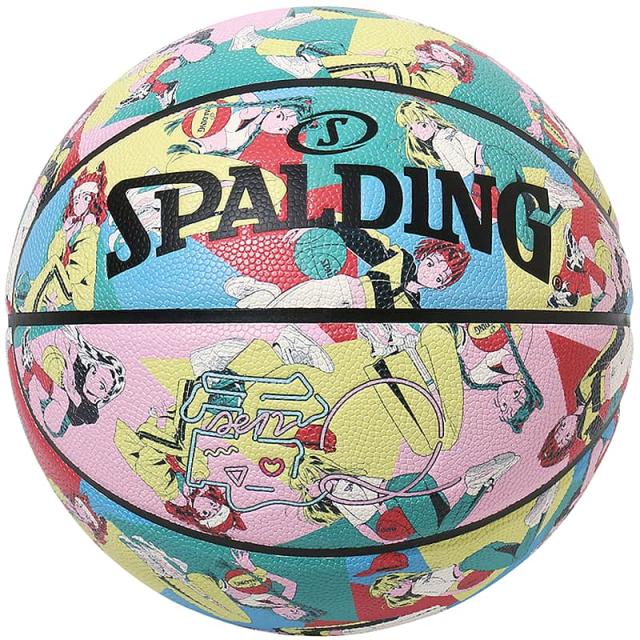 電Q トライアンギュラー コンポジット カラフル バスケットボール7号 77-824J