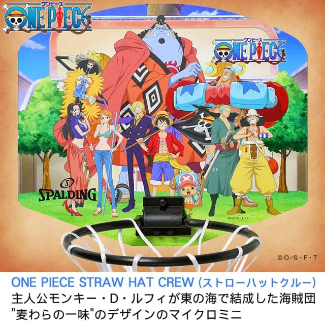 ONE PIECE 主人公モンキー・D・ルフィが東の海で結成した海賊団 麦わらの一味のデザインのマイクロミニ