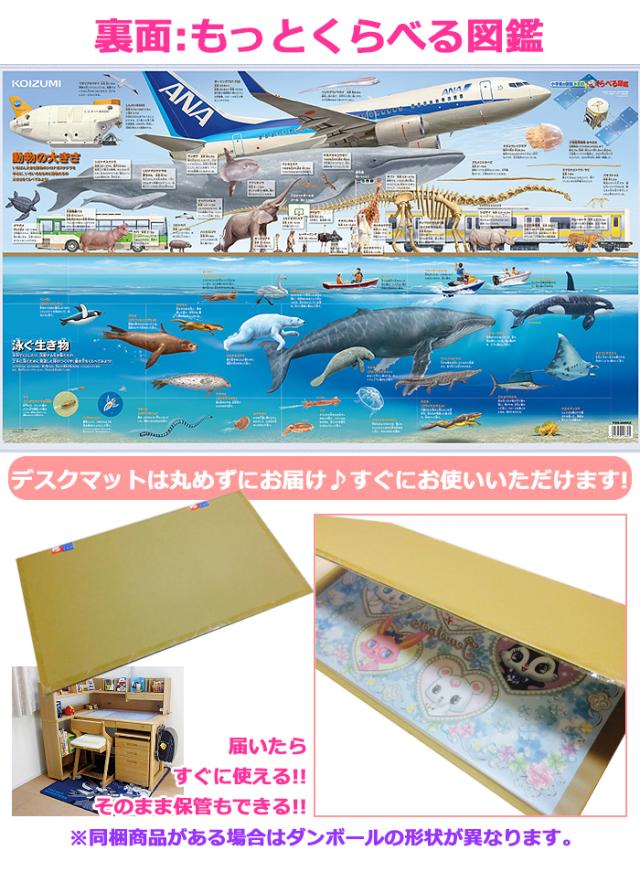 くらべる図鑑デスクマット