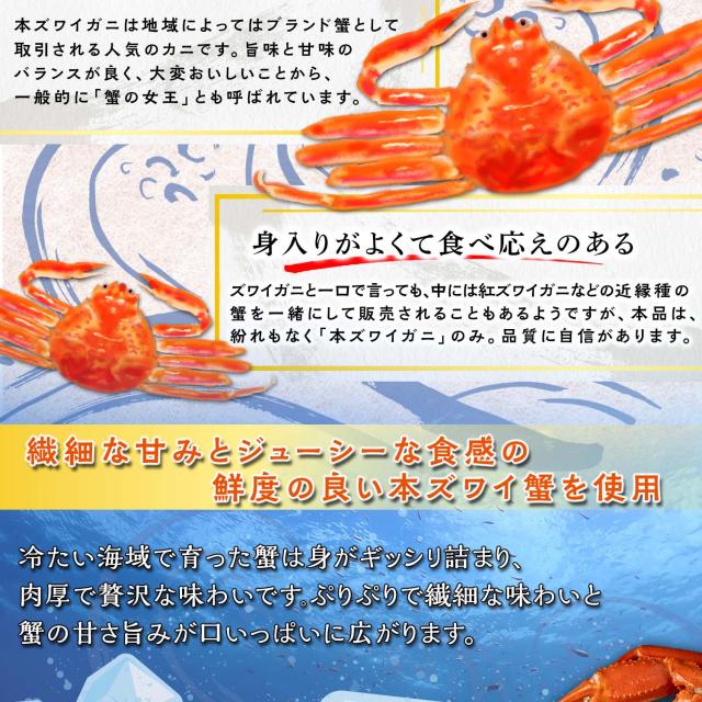 本ズワイ蟹ほぐし身500g