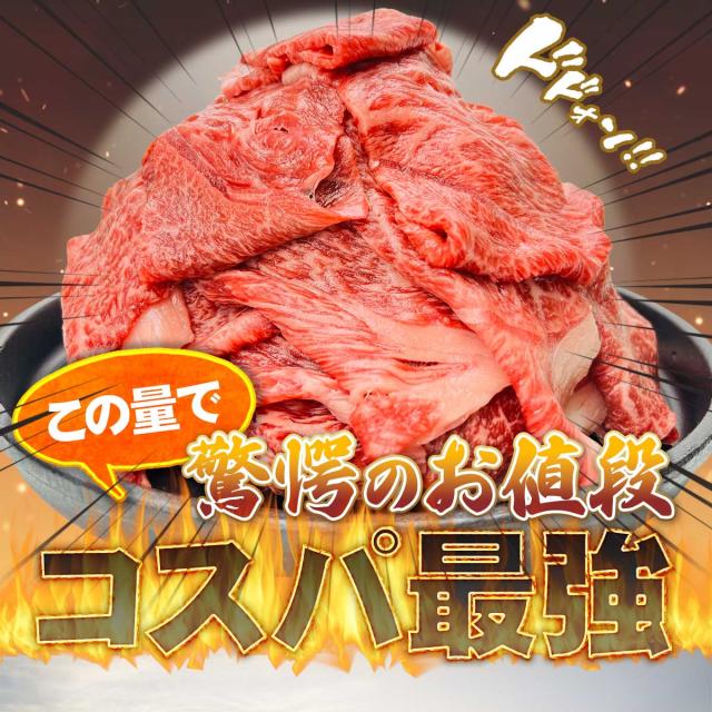九州産黒毛和牛切り落とし 300g×3パック