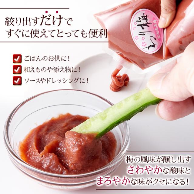 紀州南高梅を使用!!練り梅 500g