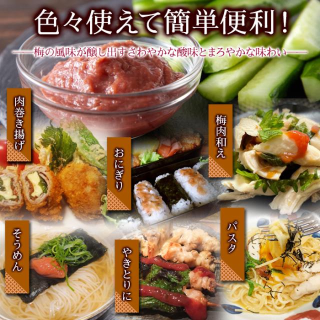 紀州南高梅を使用!!練り梅 500g