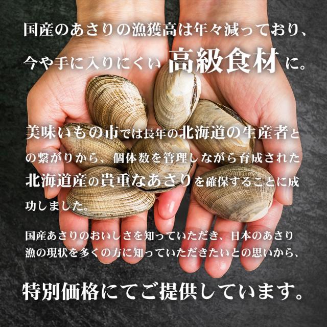 北海道厚岸産　剥きあさり