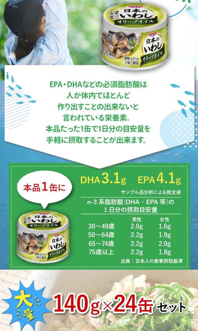 日本のいわし オリーブオイル