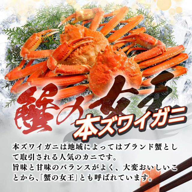 訳あり 生ズワイガニ むき身 500g×2P