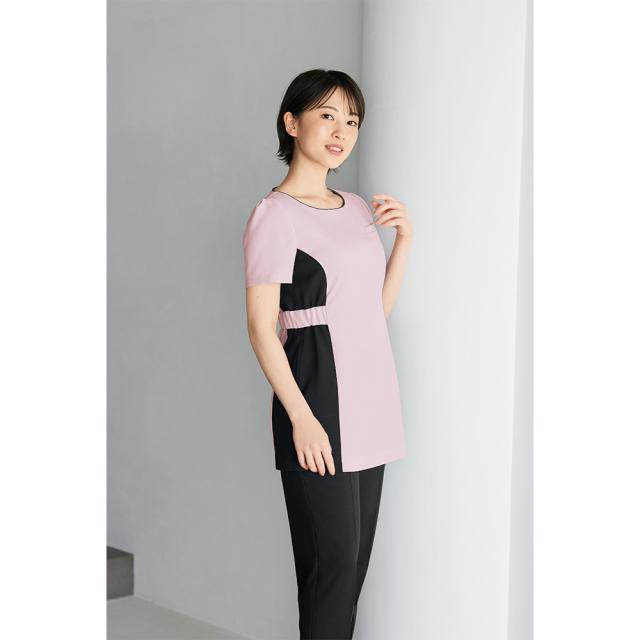 en joie アンジョア チュニック J5 17号 19号 レディース ユニフォーム