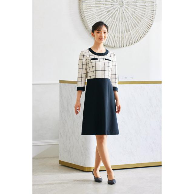 en joie アンジョア ワンピース 17号 19号 レディース ユニフォーム