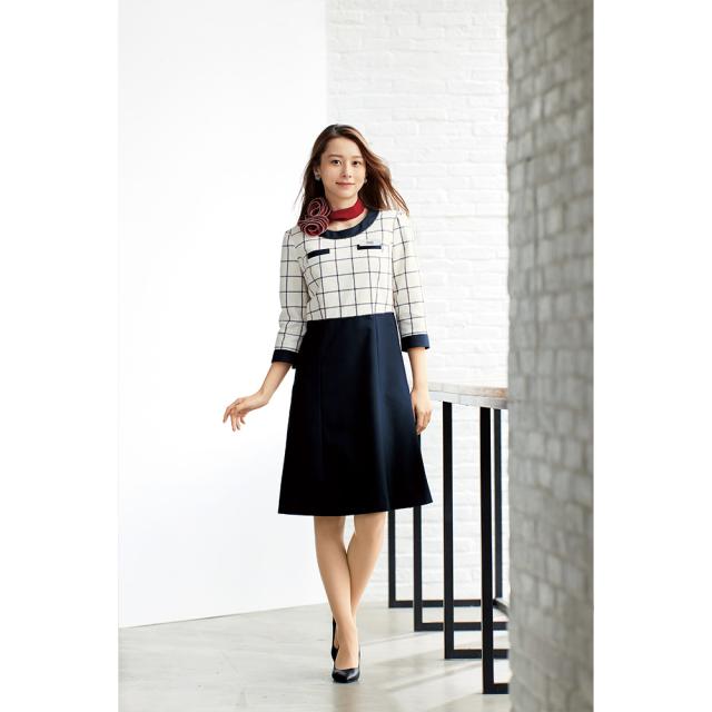 en joie アンジョア ワンピース 5号〜15号 レディース ユニフォーム