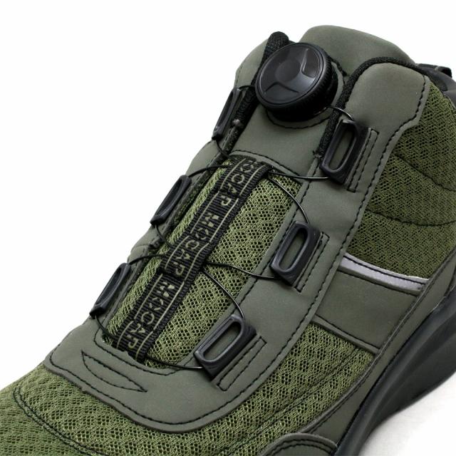 ダイヤル式 安全靴 スニーカー ハイカット