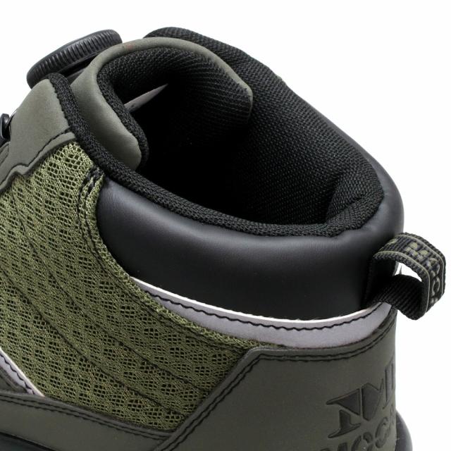 ダイヤル式 安全靴 スニーカー ハイカット