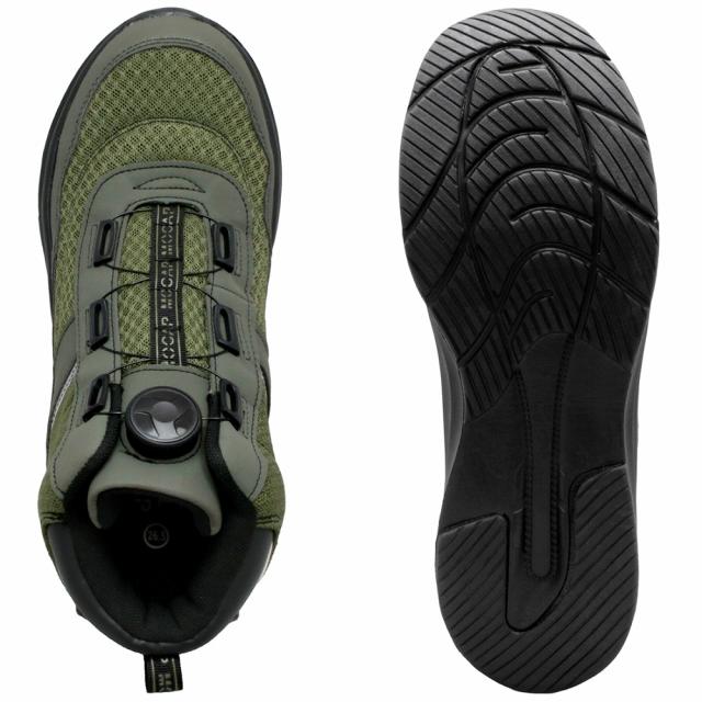 ダイヤル式 安全靴 スニーカー ハイカット