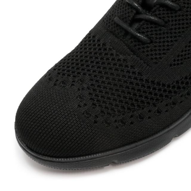 軽量 ニット レースアップ カジュアルシューズ