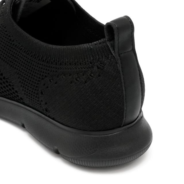 軽量 ニット レースアップ カジュアルシューズ