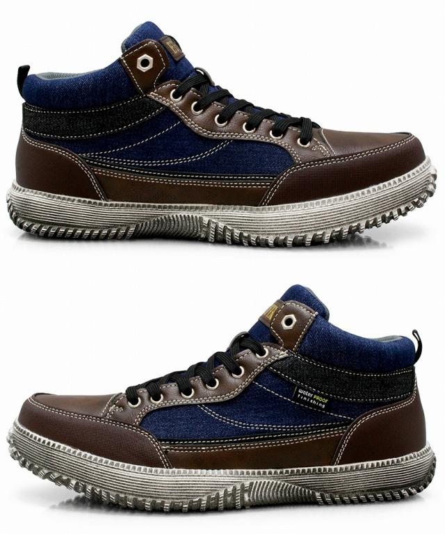 ミッドカット スニーカー