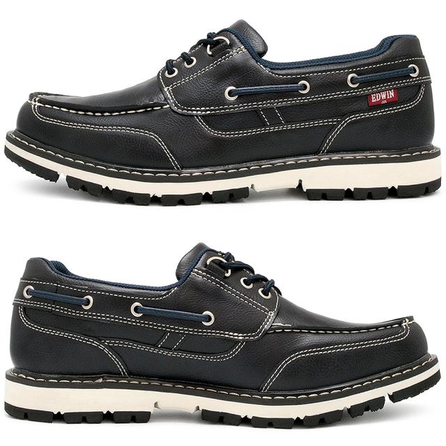 カジュアルシューズ 防水仕様 デッキシューズ