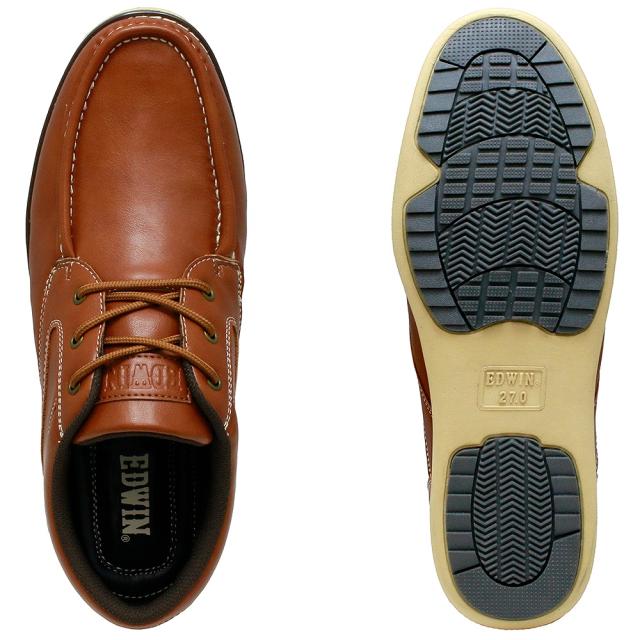 防水仕様 モカ スニーカー