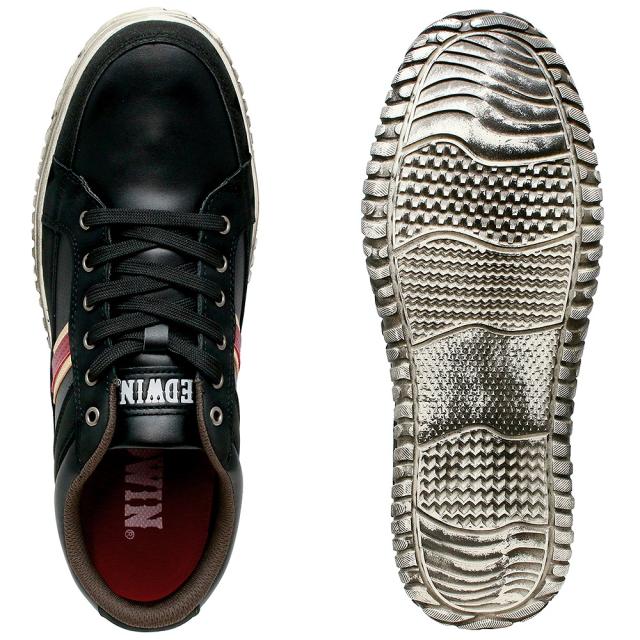 防水仕様 サイドライン スニーカー