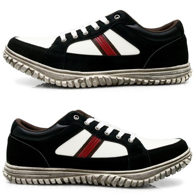 防水仕様 サイドライン スニーカー