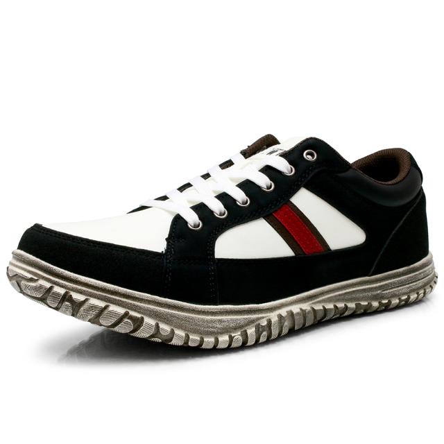 防水仕様 サイドライン スニーカー