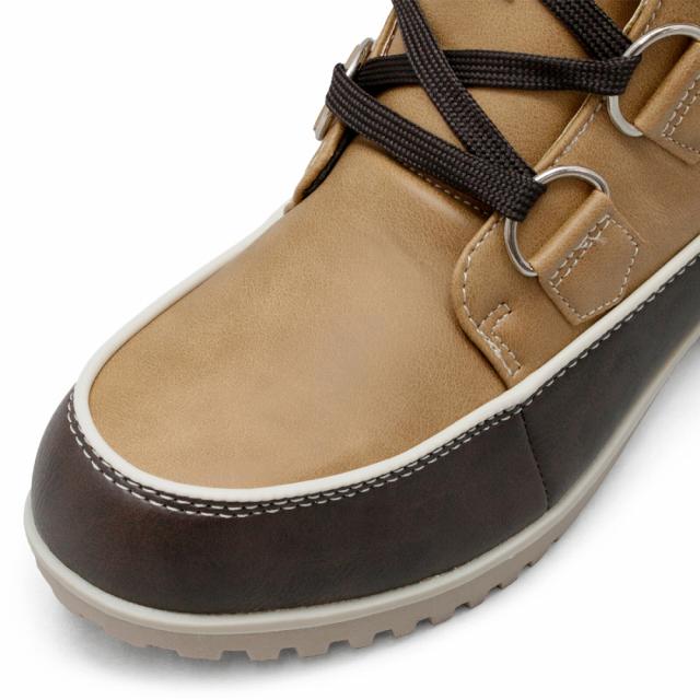 防水仕様 ニット付 ショートブーツ スニーカー