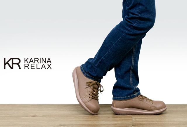 PUレースアップシューズ