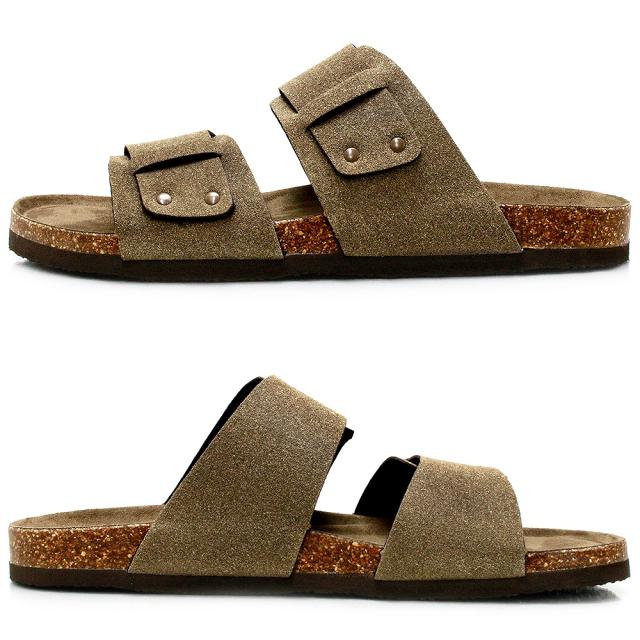 ダブルベルト サンダル