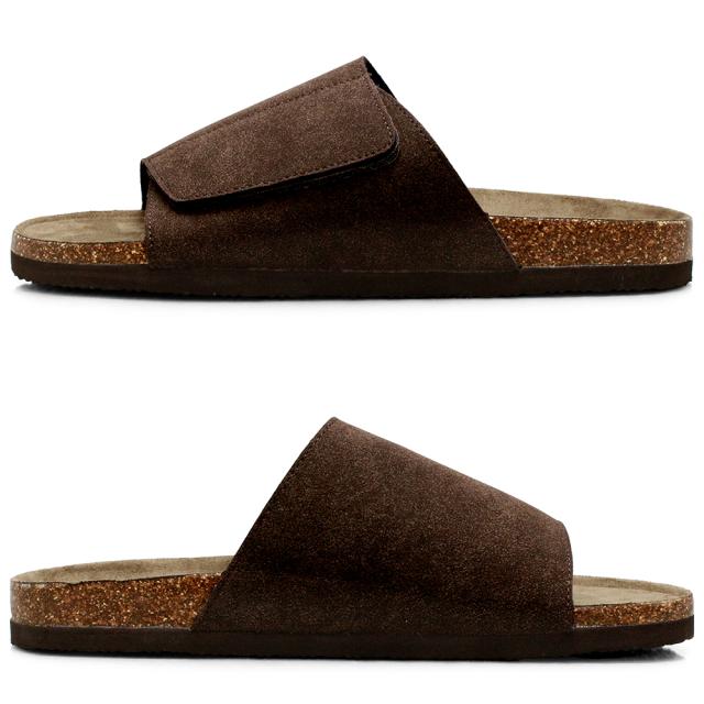 ワイドベルト サンダル