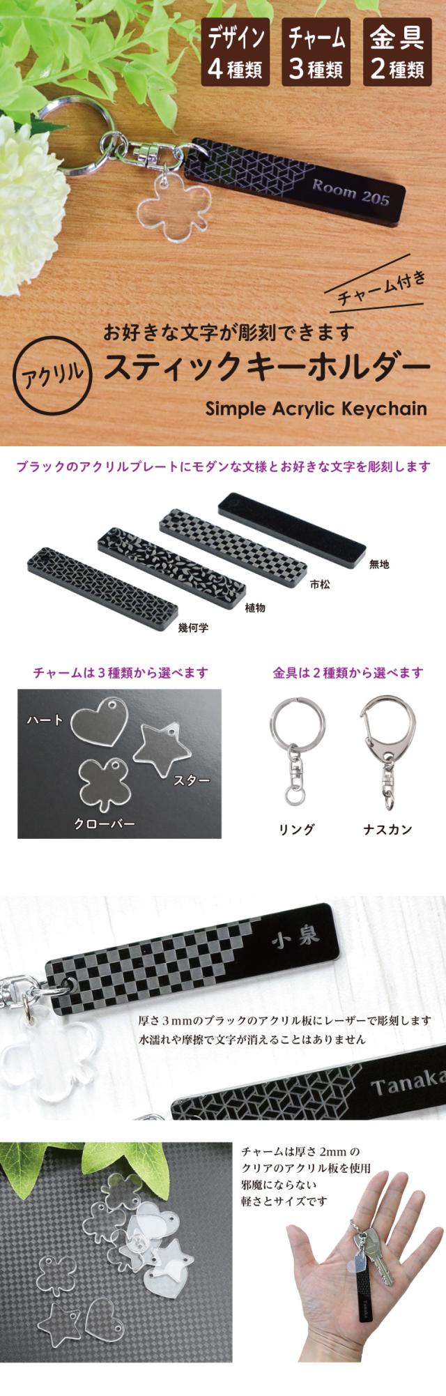 アクリルキーホルダー商品説明