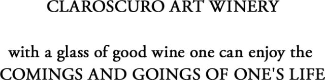 CLAROSCURO ART WINERY