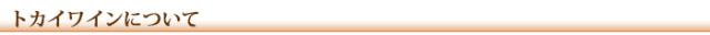 トカイワインについて