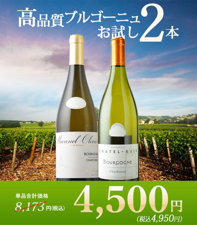 高品質ブルゴーニュお試し2本