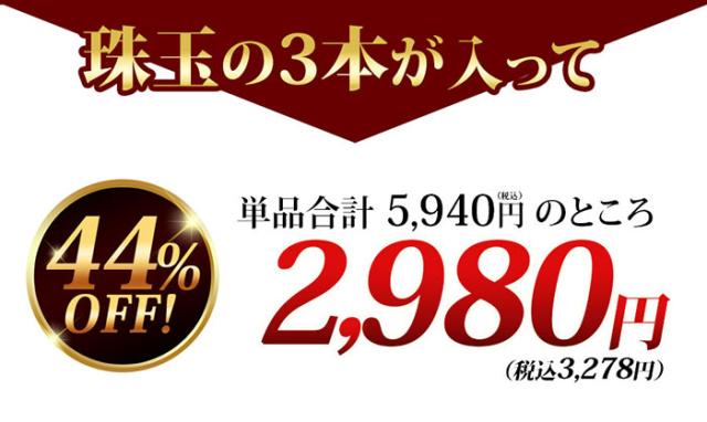 コチラの内容が入りまして