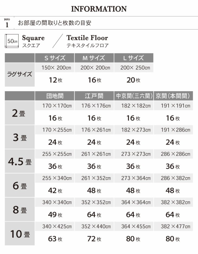 洗えるタイルカーペット 東リ ファブリックフロア スクエア2400 ソワレ