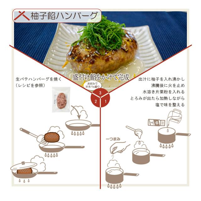 赤城牛 粗挽き 生ハンバーグ 130g×6個 送料無料 レシピ