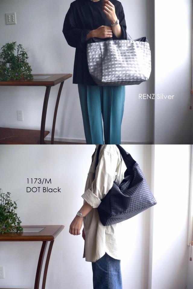 acrylic アクリリック バッグ M bag 2WAY ナイロン PVC トート 1173