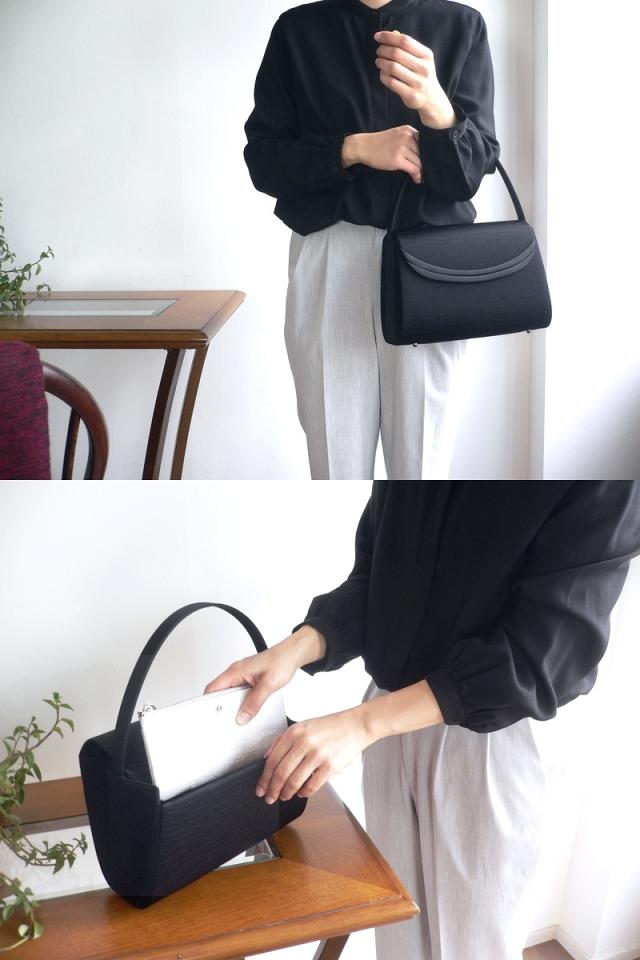 岩佐 イワサ IWASA 日本製 ブラックフォーマル フォーマルバッグ 米沢