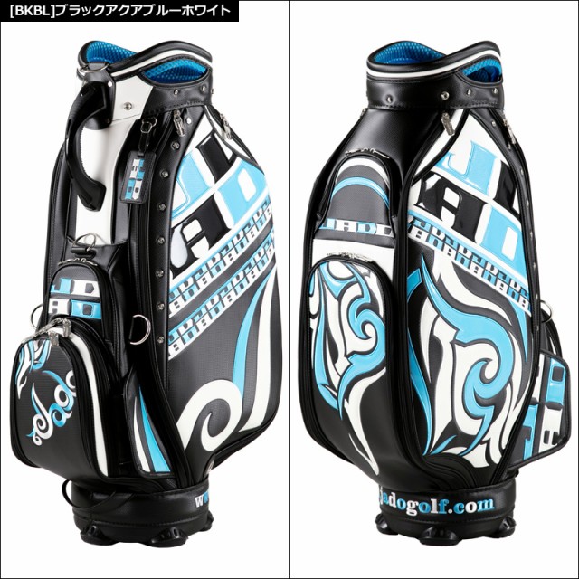 数量限定SALE キャディバッグ GOLF JADO 9.5型 Ver Tribal block Chain 3点式 ゴルフバッグ・キャディバッグ