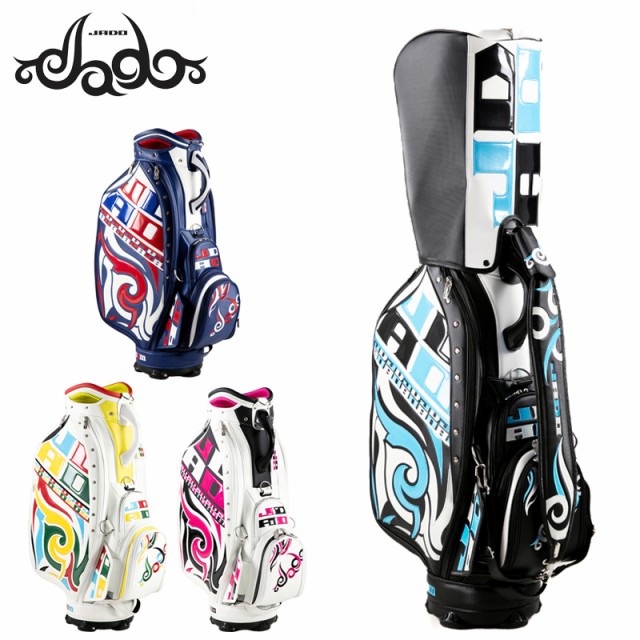 JADO GOLF キャディバッグ 9.5型 3点式 Chain block Tribal Ver